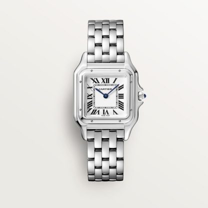 replica cartier Panthère de Cartier horloge Middelgroot model quartz uurwerk staal CRWSPN0007